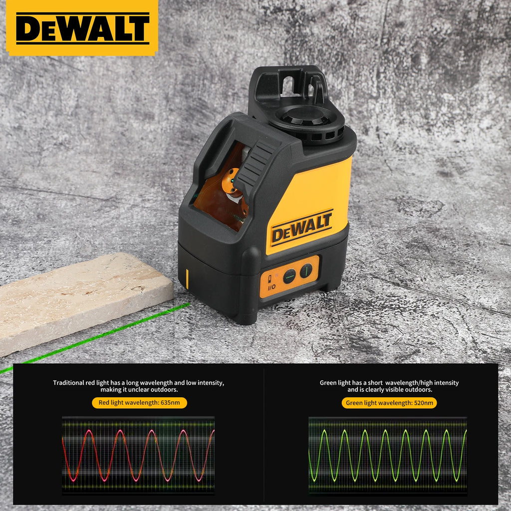Nivel láser autonivelante DEWALT DW088CG