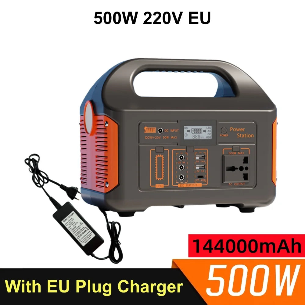 Estación de energía solar portátil 500W