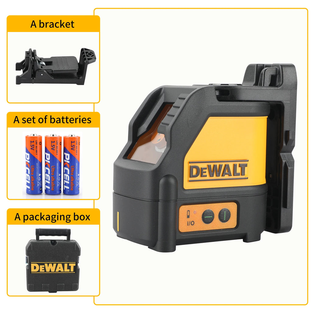 Nivel láser autonivelante DEWALT DW088CG