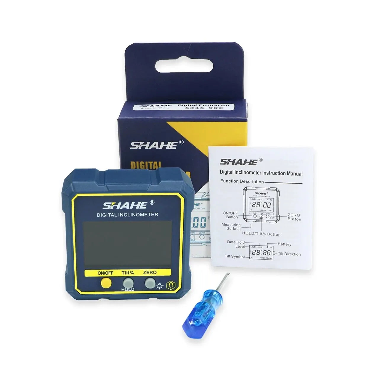 Medidor de ángulos digital magnético SHAHE