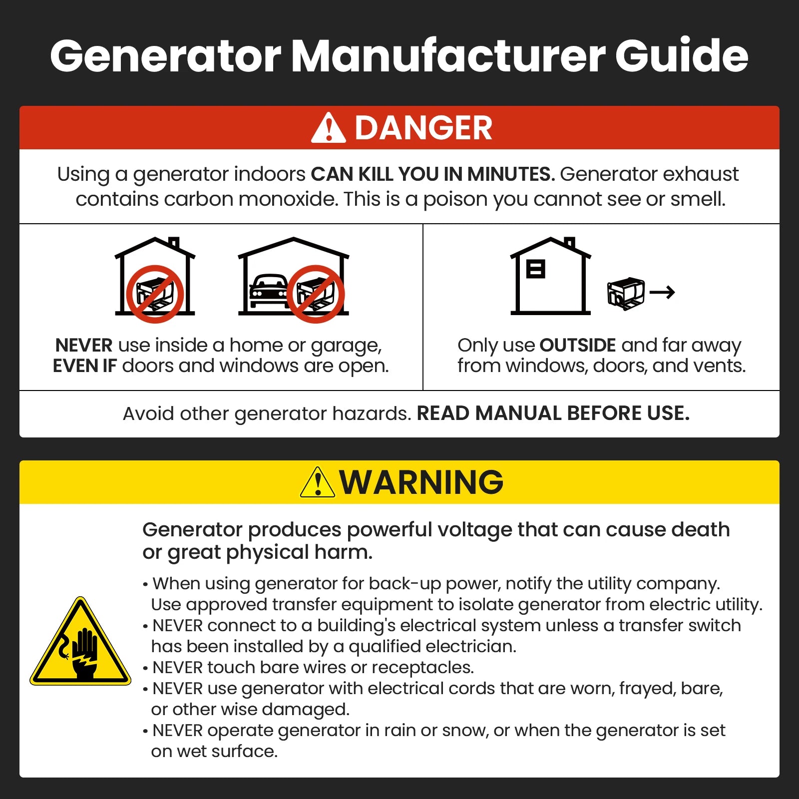 Generador eléctrico inverter silencioso 3300W